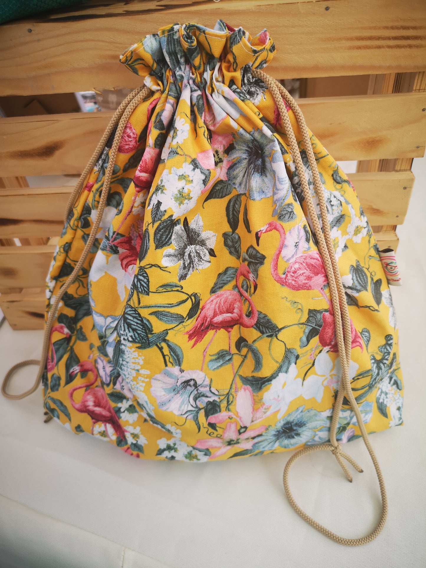 Pochon maillot de bain mouillé