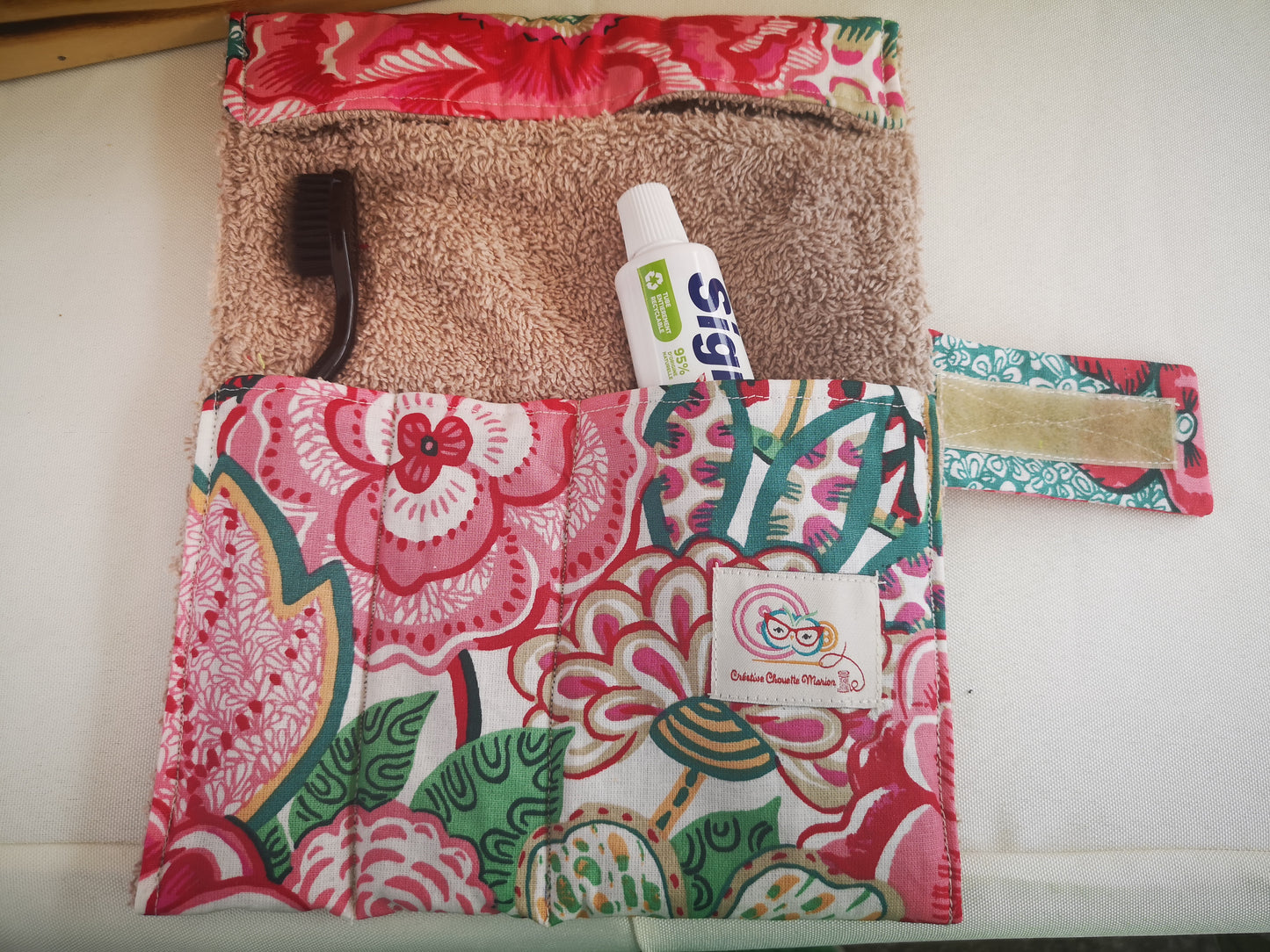 Pochette pour brosse à dents